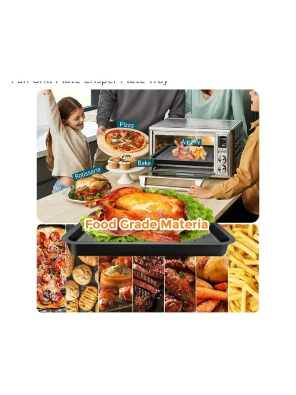 Non-Stick Air Fryer Replace Grill Pan COSORI CO130-AO CS130-AO 32QT Air Fryer